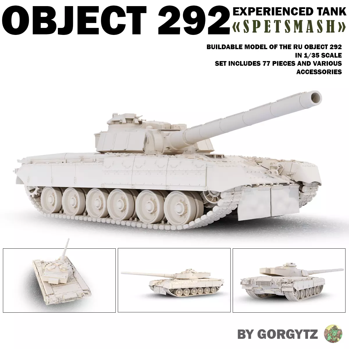 OBJECT 292 3D print model_0