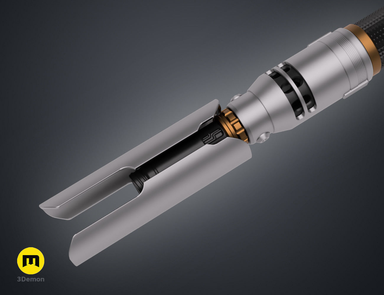 Jaro Tapal Lightsaber 3D print model_9