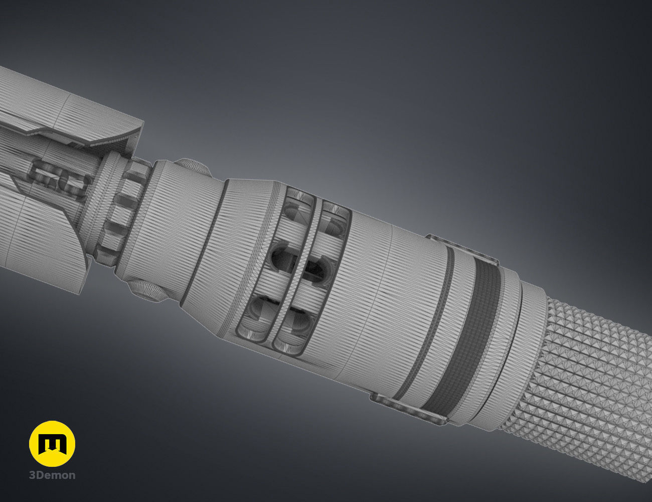 Jaro Tapal Lightsaber 3D print model_18