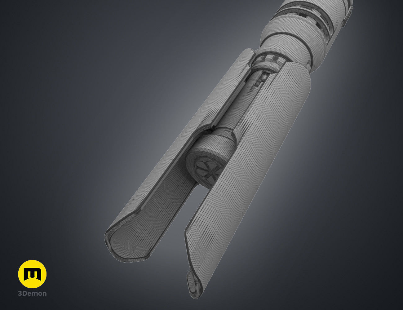 Jaro Tapal Lightsaber 3D print model_16