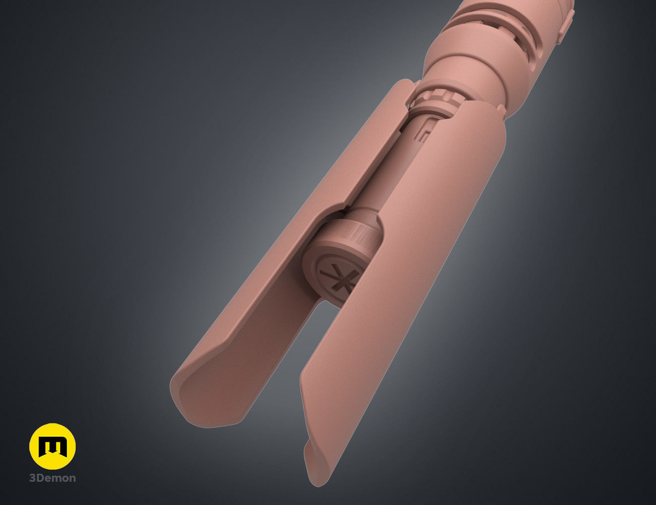Jaro Tapal Lightsaber 3D print model_12