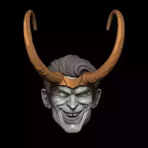 LOKI WILLEM DAFOE HEAD 3D print model