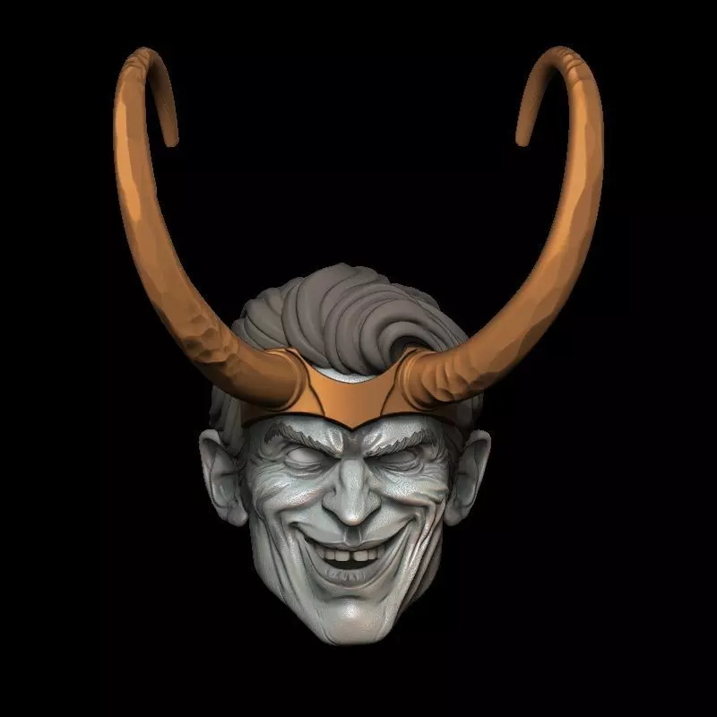 LOKI WILLEM DAFOE HEAD 3D print model_0