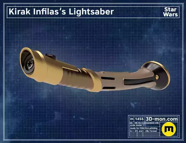 Kirak Infilas lightsaber