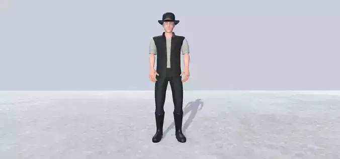 Cart rider 2 Rigged Avatar 