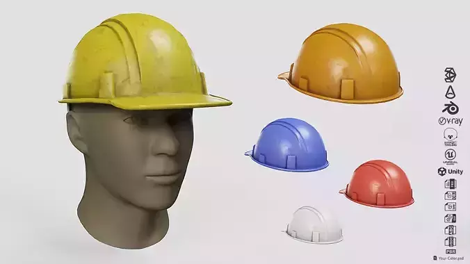 Hard Hat - Safety Helmet