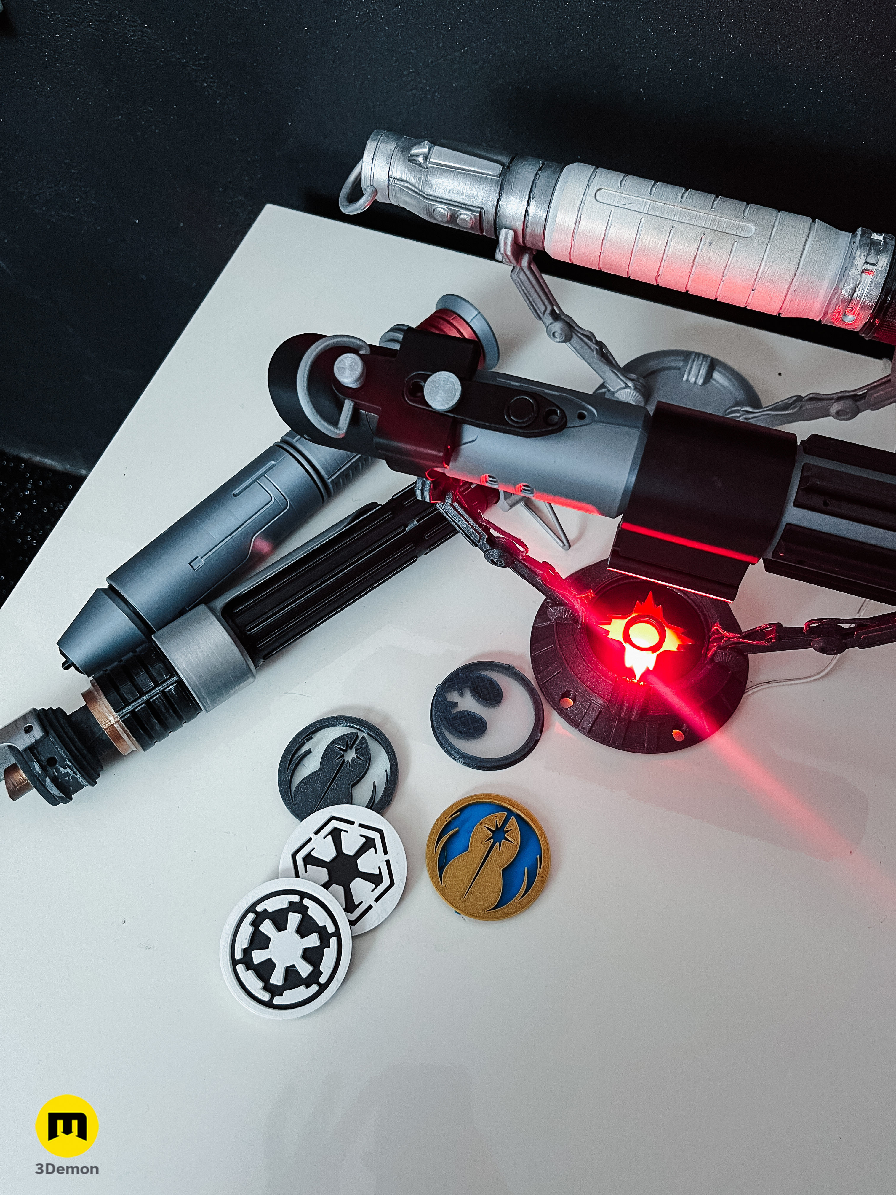 Darth Vader Lightsaber 3D print model_9