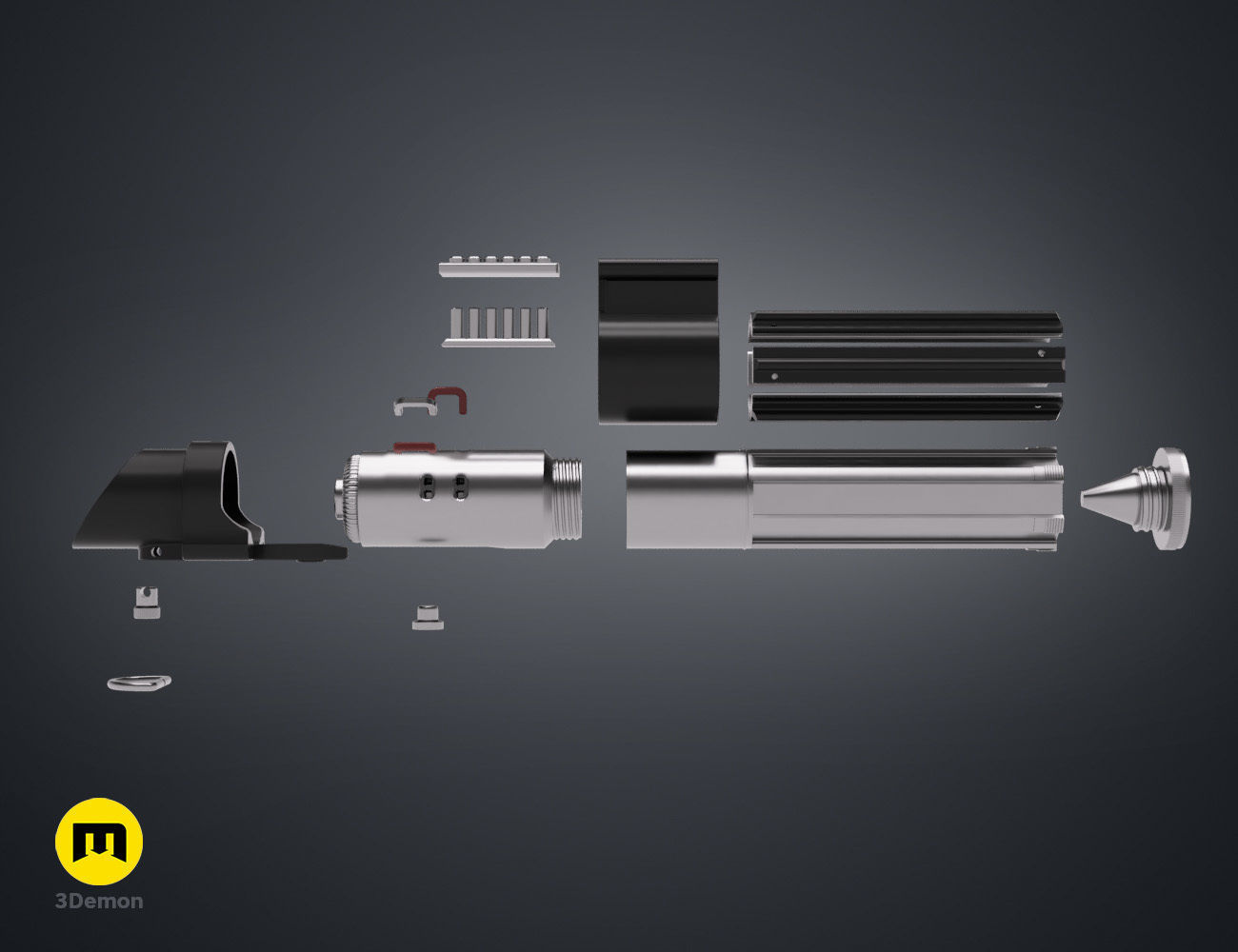 Darth Vader Lightsaber 3D print model_4