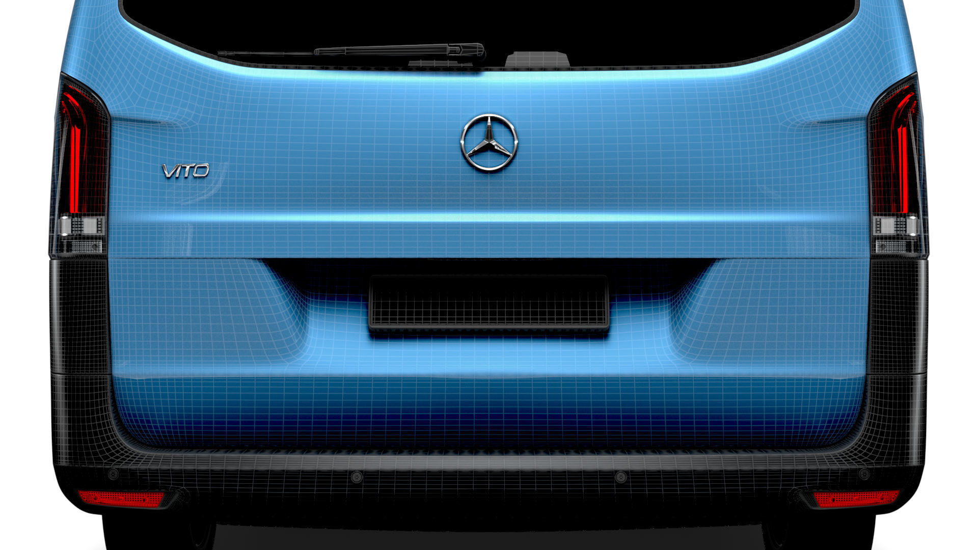 Mercedes Benz Vito Panel Van L3 2024 3D model | CGTrader