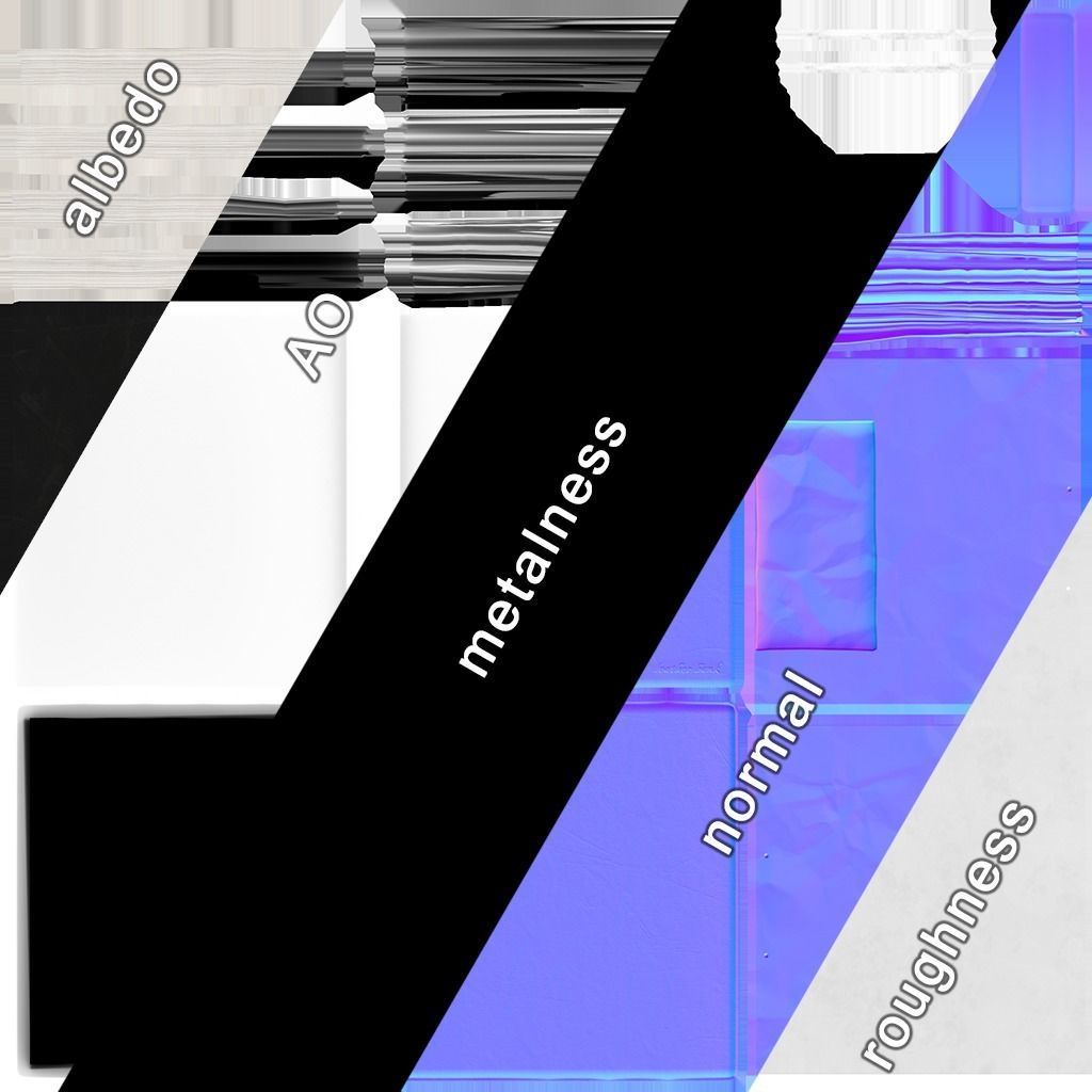 Ring Binder Low-poly 3D model_4