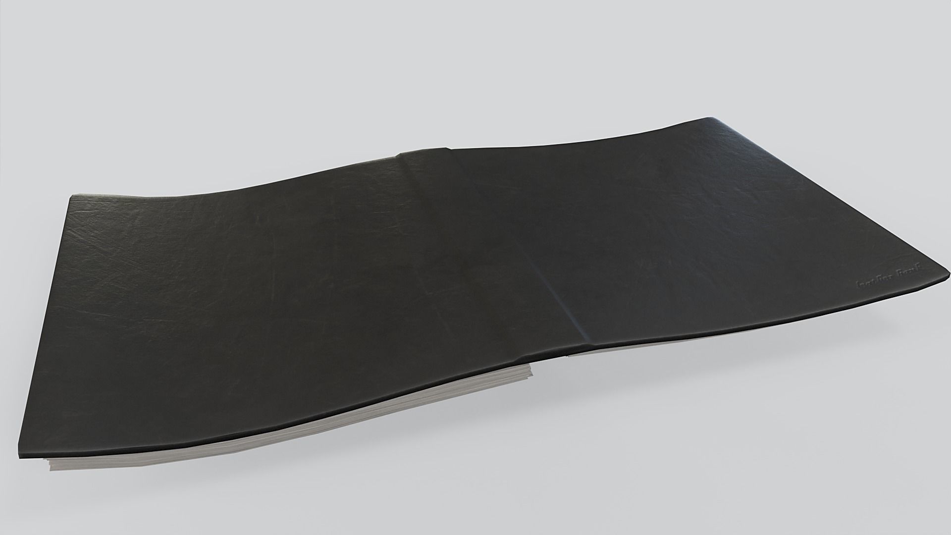 Ring Binder Low-poly 3D model_2