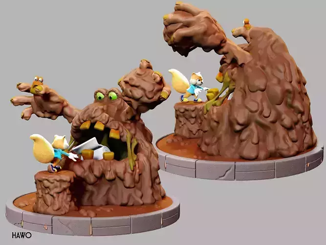 The Great Mighty Poo  3D print model