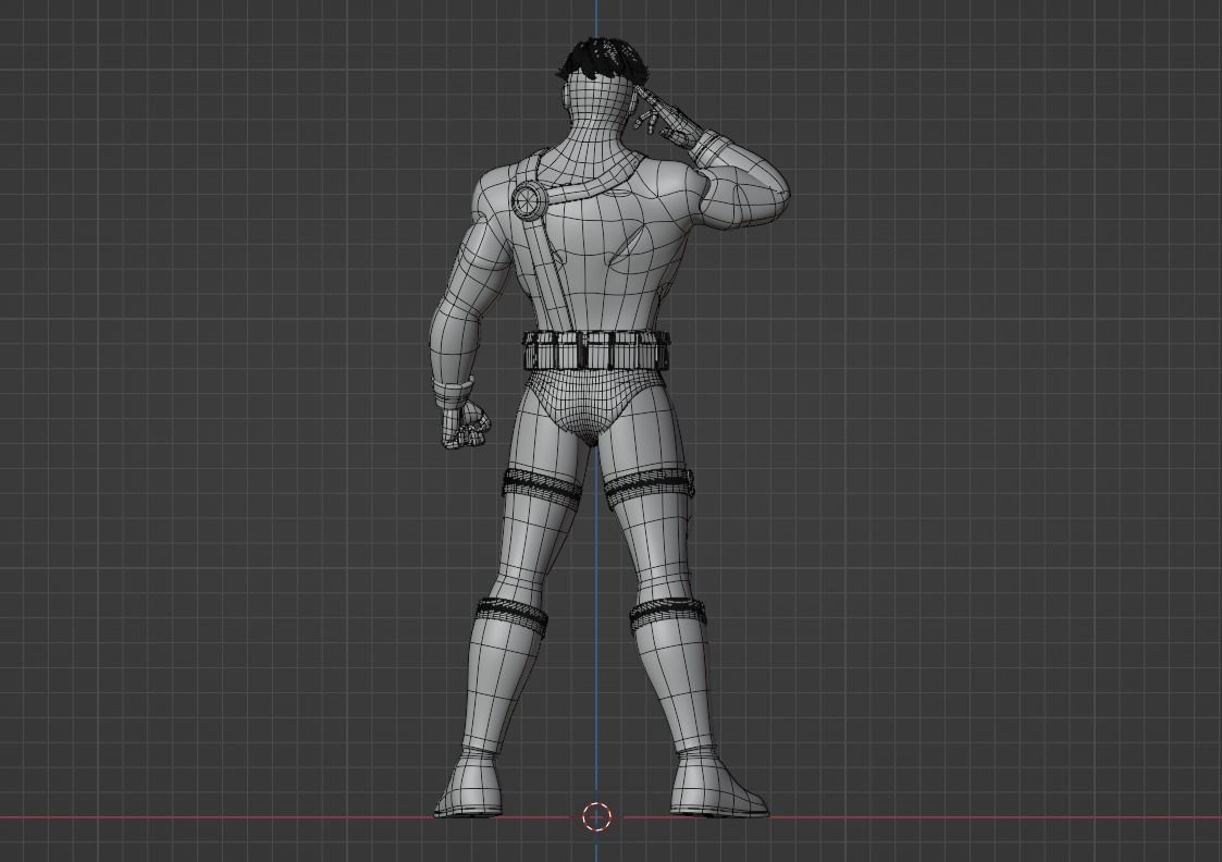 Cyclops - XMen 97 3D model_11