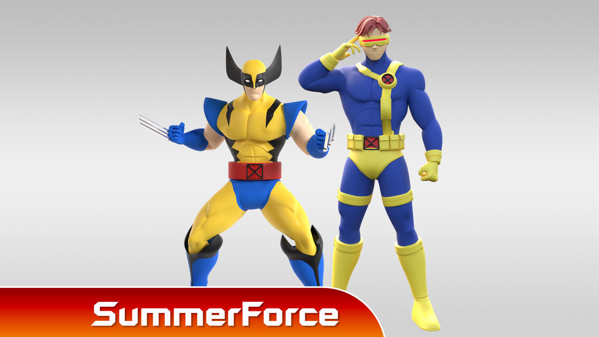 Cyclops - XMen 97 3D model_3