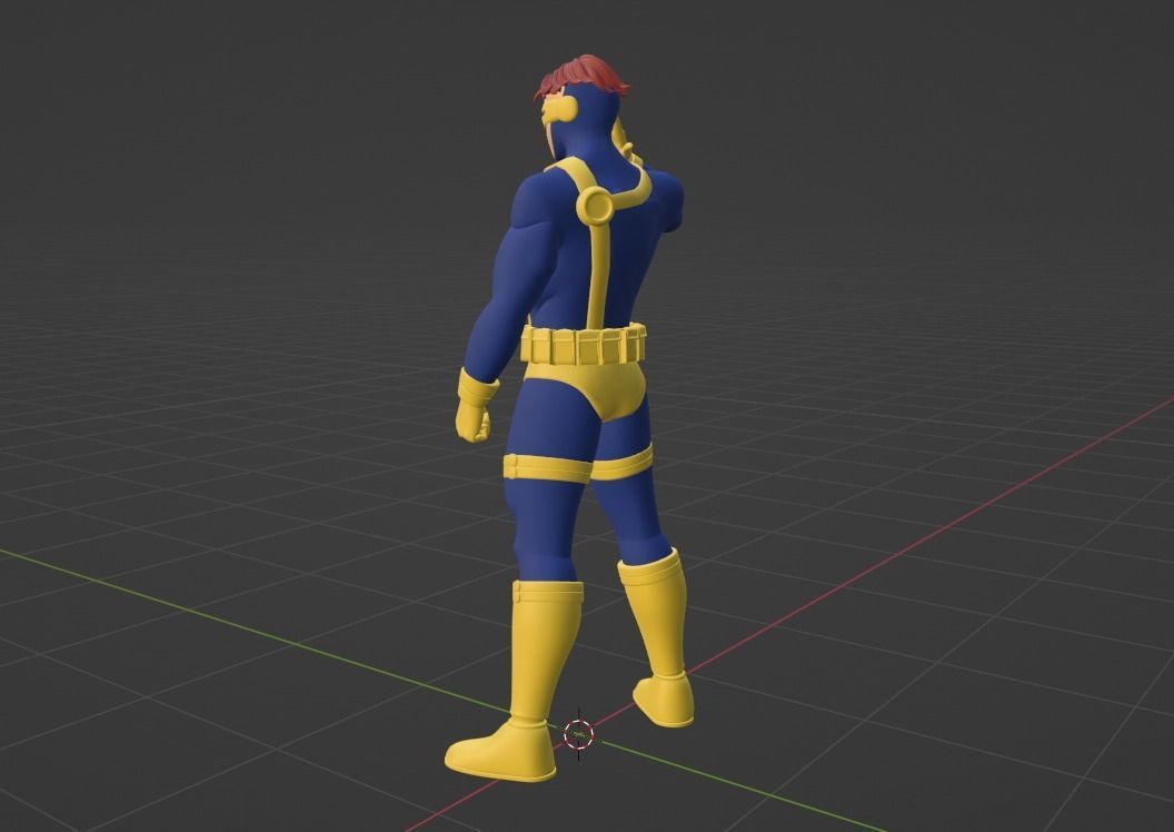 Cyclops - XMen 97 3D model_5