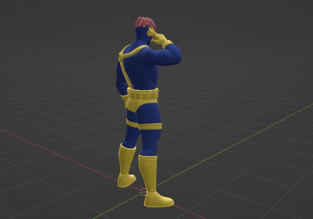 Cyclops - XMen 97 3D model_6