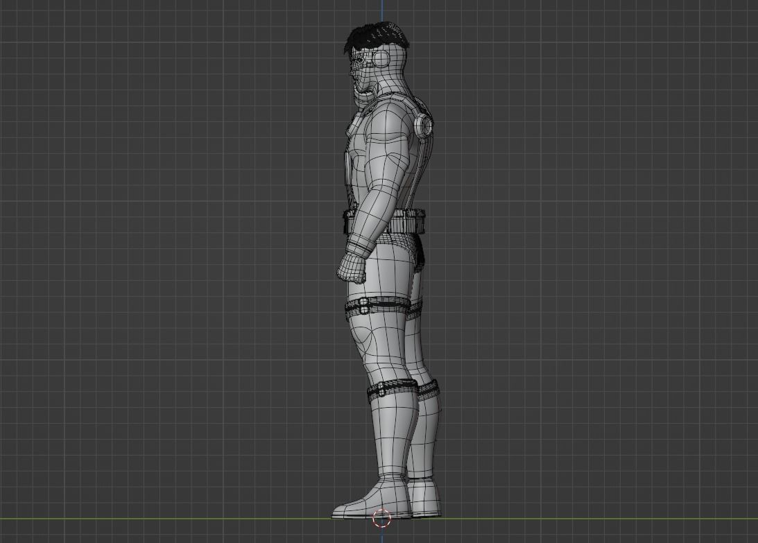 Cyclops - XMen 97 3D model_10