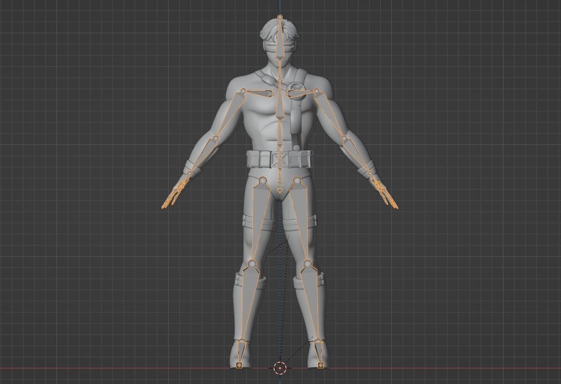 Cyclops - XMen 97 3D model_14