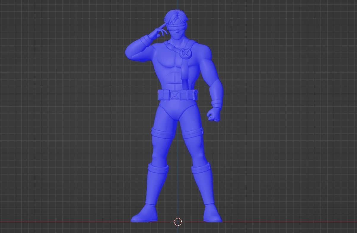Cyclops - XMen 97 3D model_15