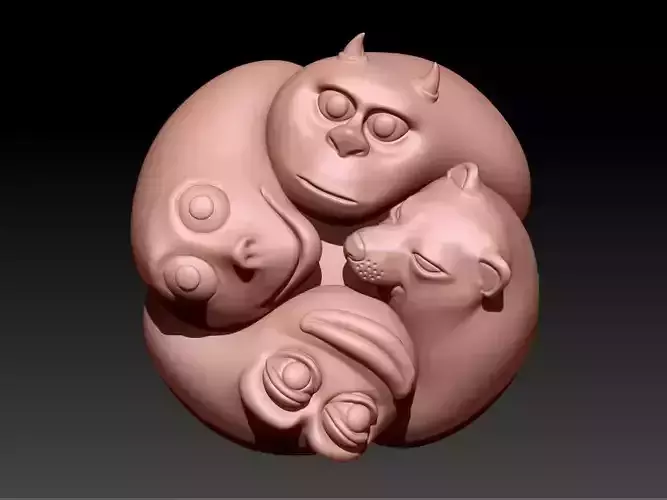 keycap meme Cheems Mike Wazowski Momo Pepe cute for keyboard