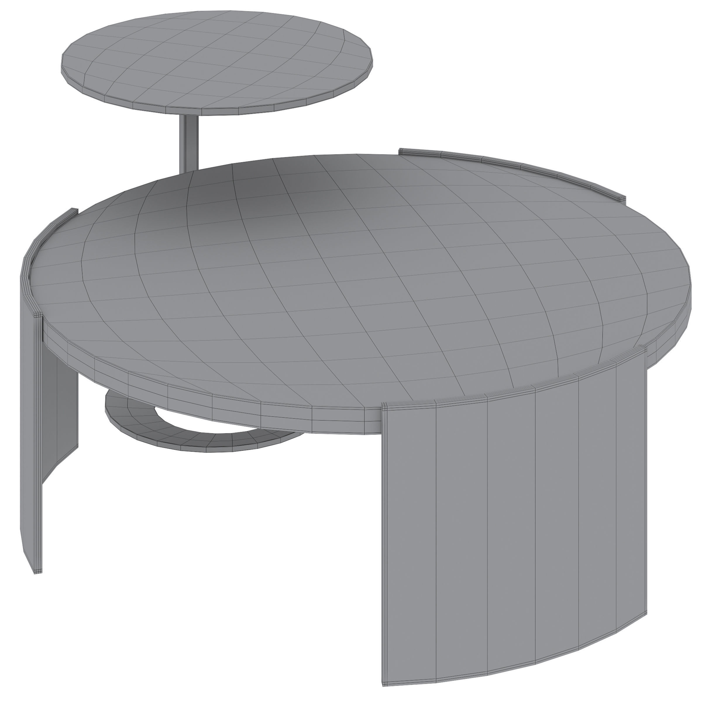 Coffee table Tamera and Nielsen by Interior secrets 3D model_4