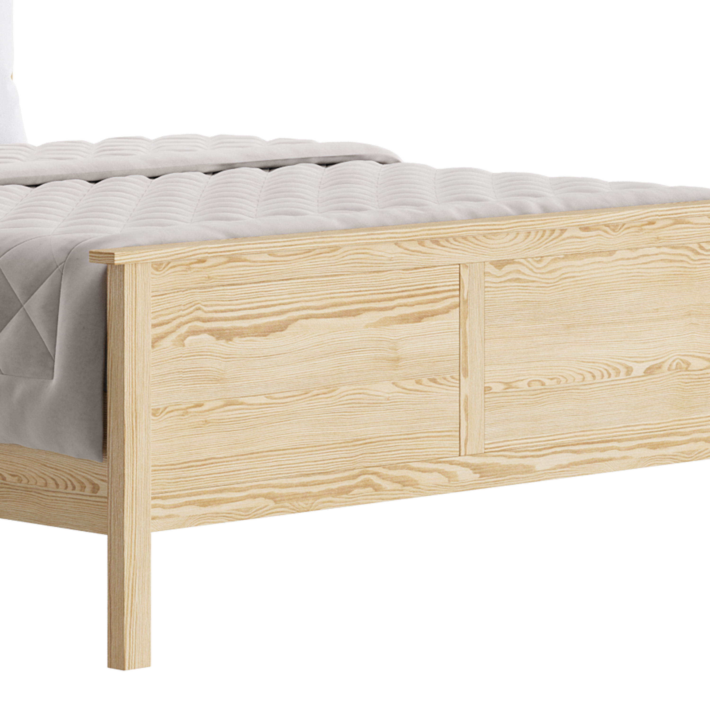 HEMNES Bed 3D model_2