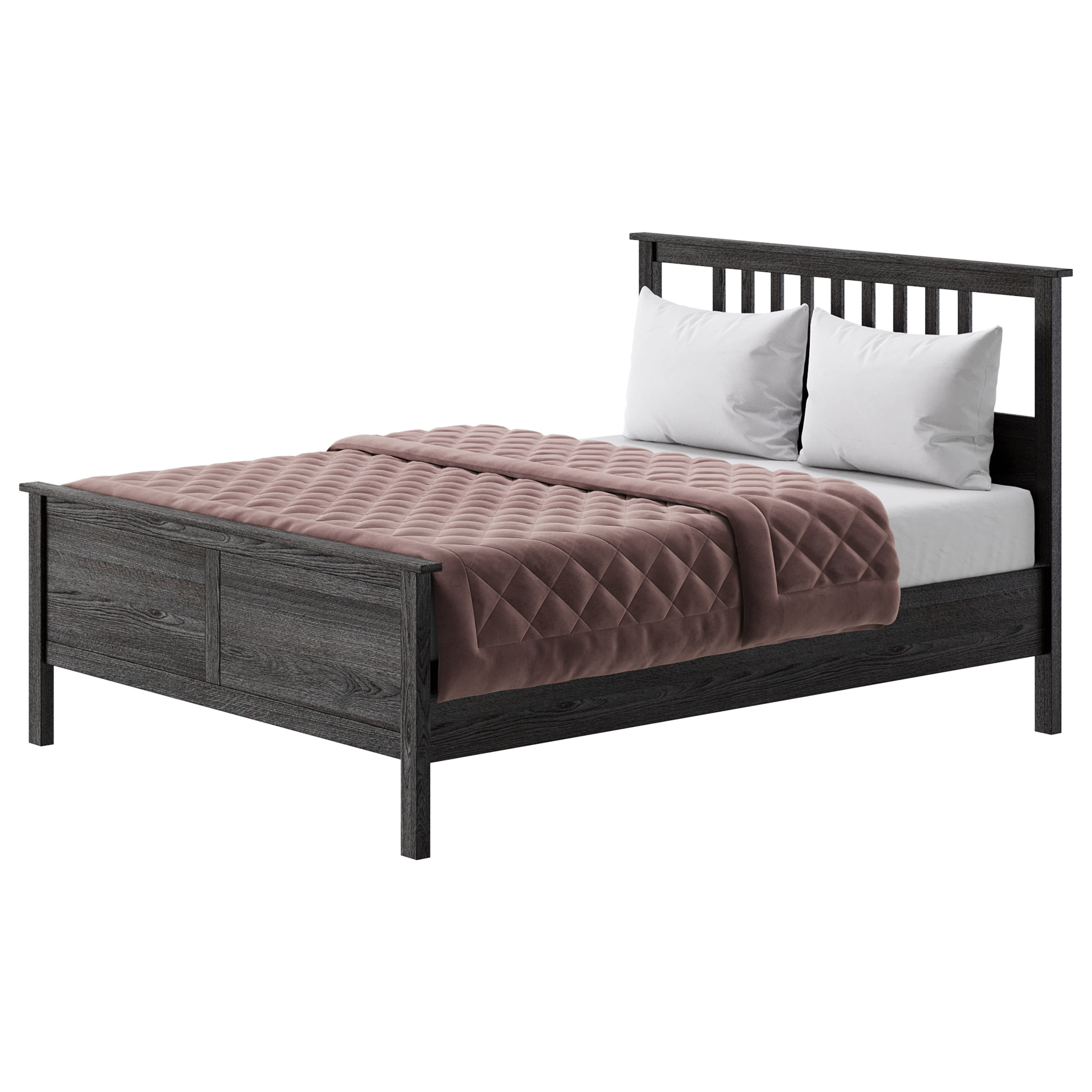 HEMNES Bed 3D model_3