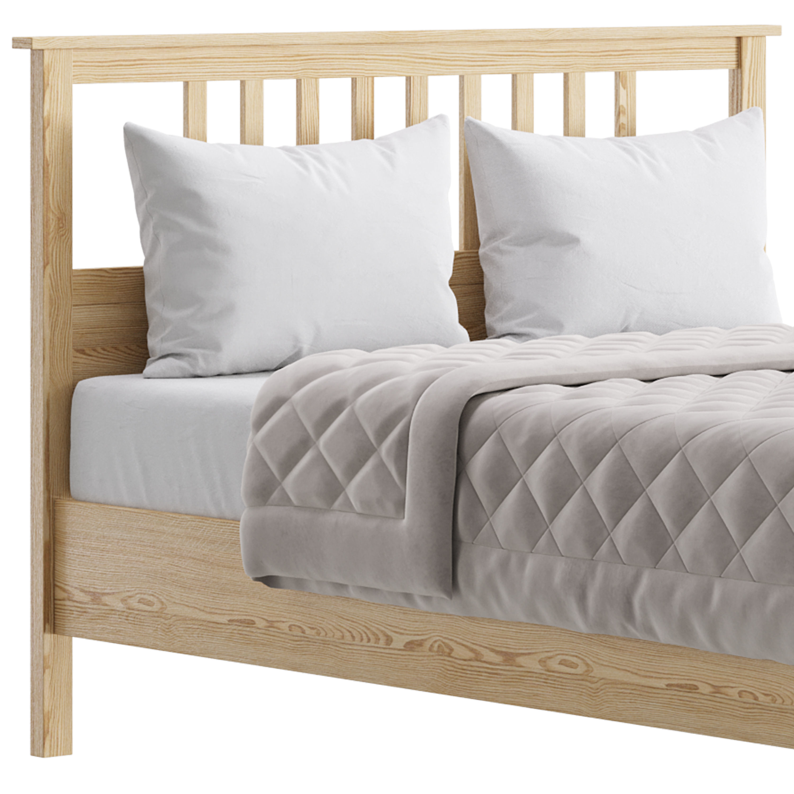 HEMNES Bed 3D model_12