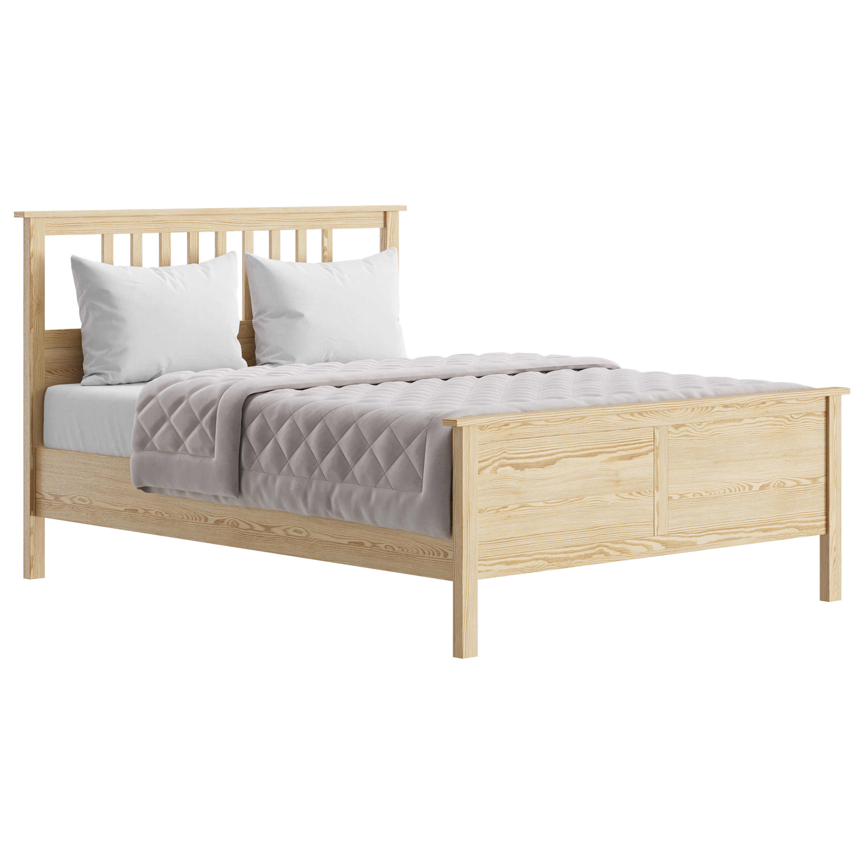 HEMNES Bed 3D model_11