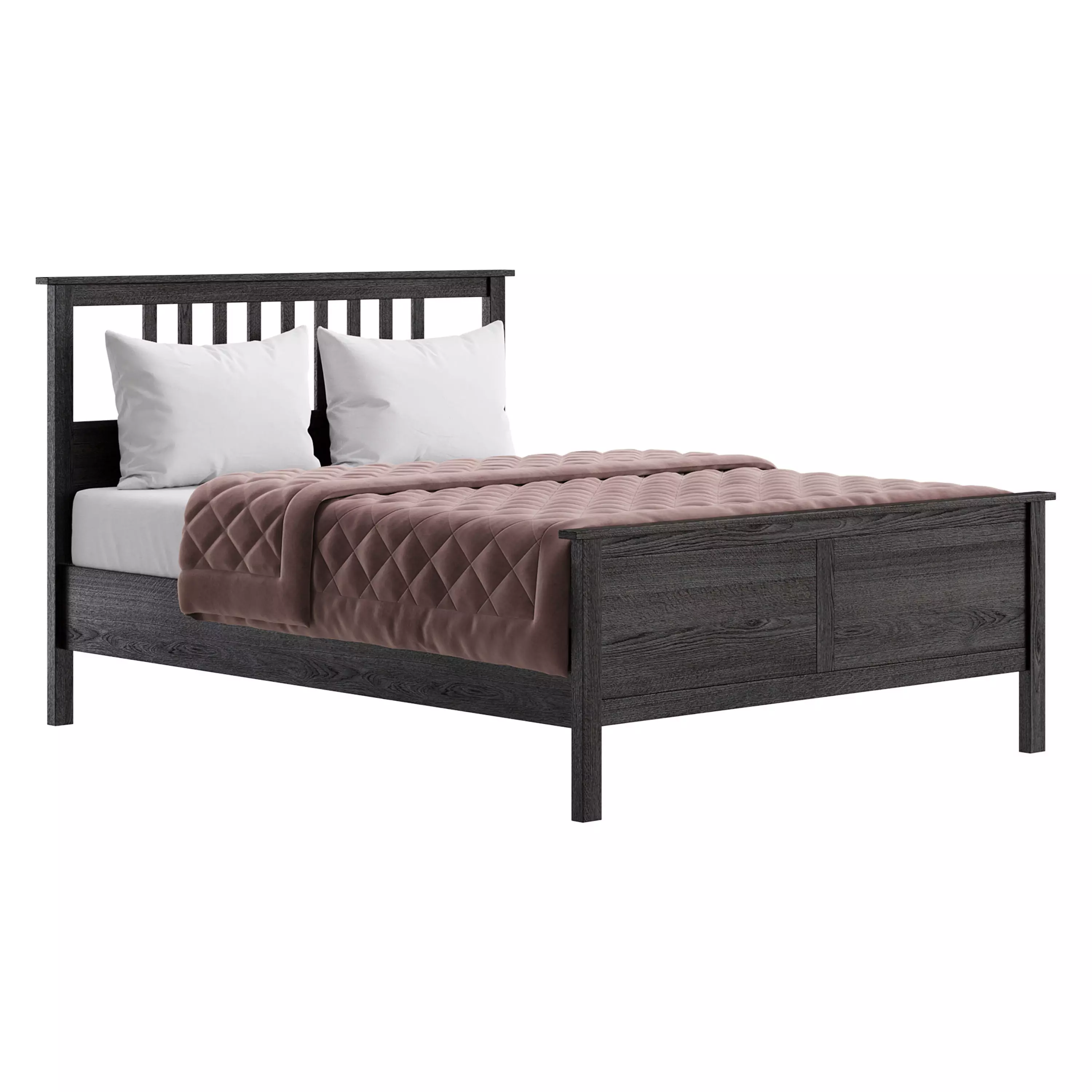 HEMNES Bed 3D model_0