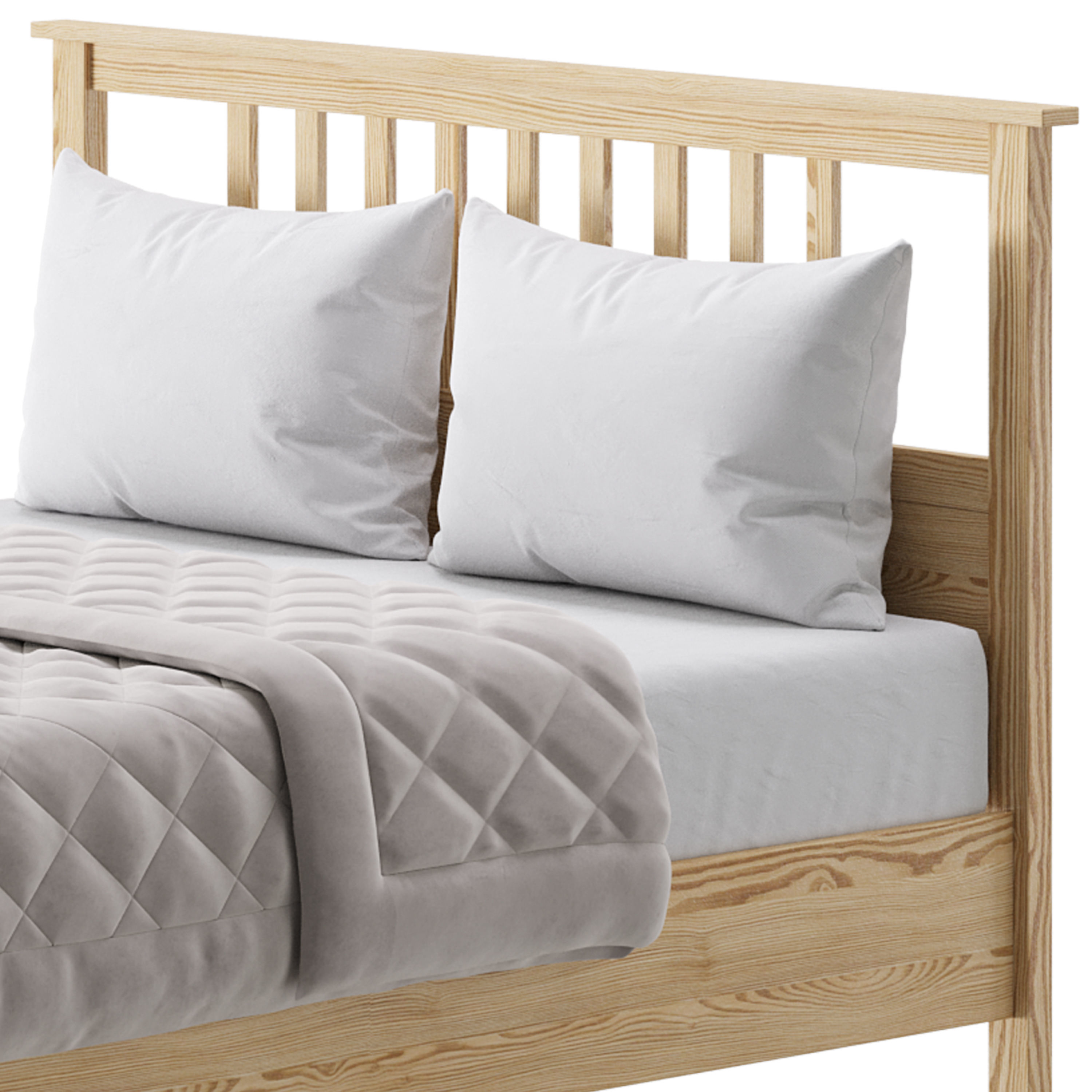 HEMNES Bed 3D model_9