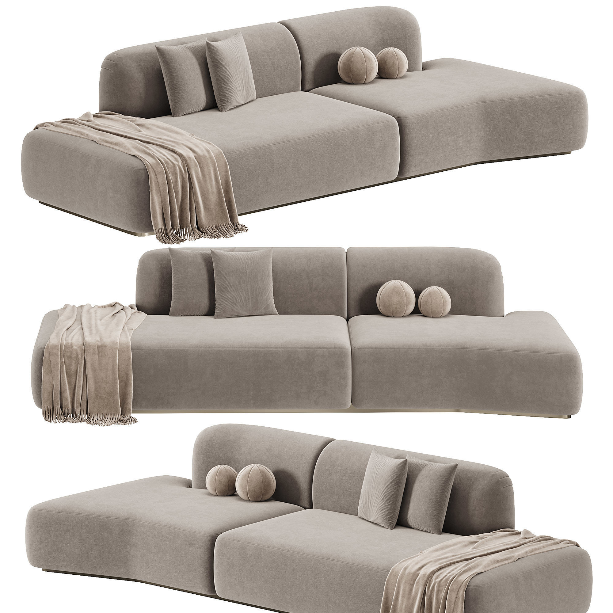 SOFA TARAVAL 3D model_2