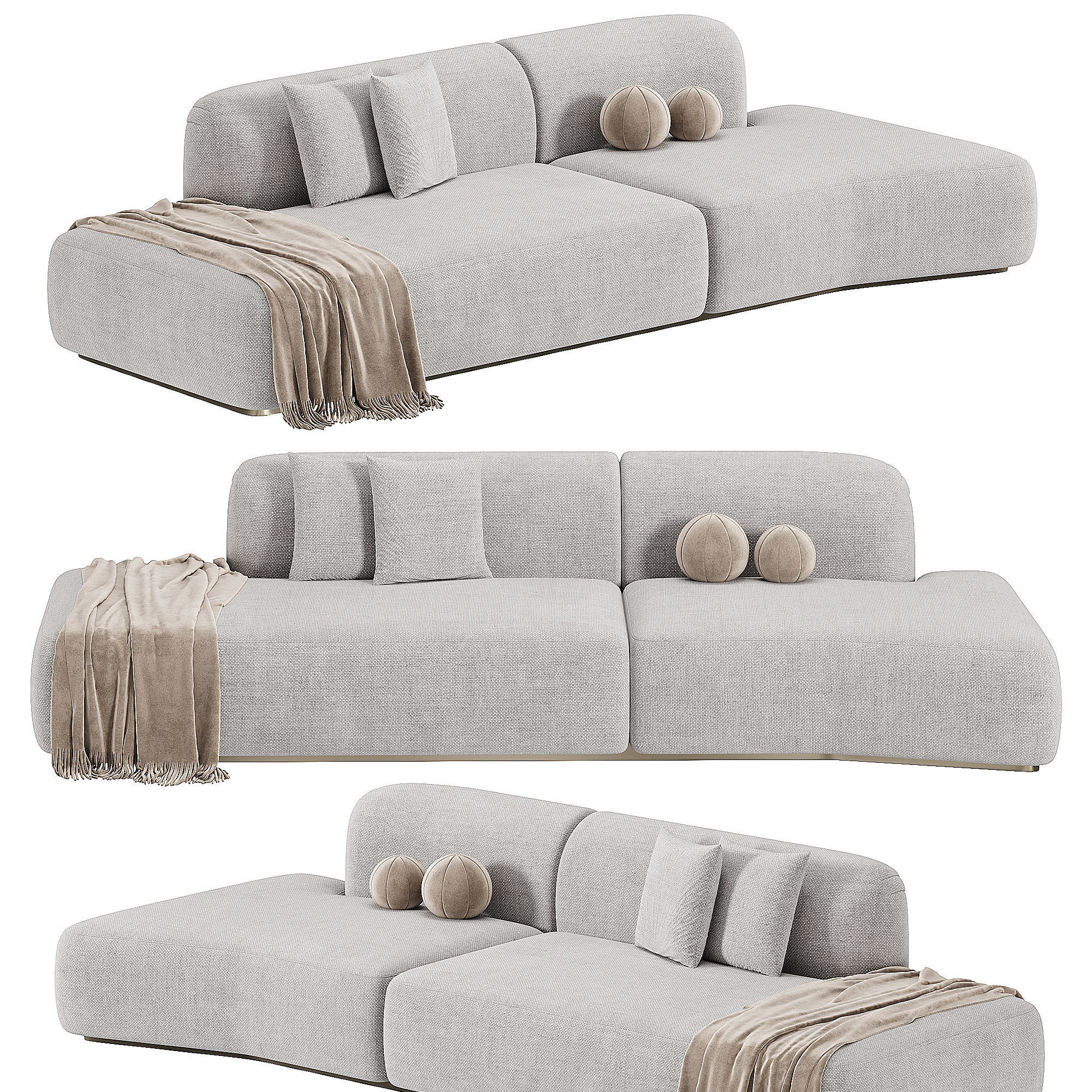 SOFA TARAVAL 3D model_1