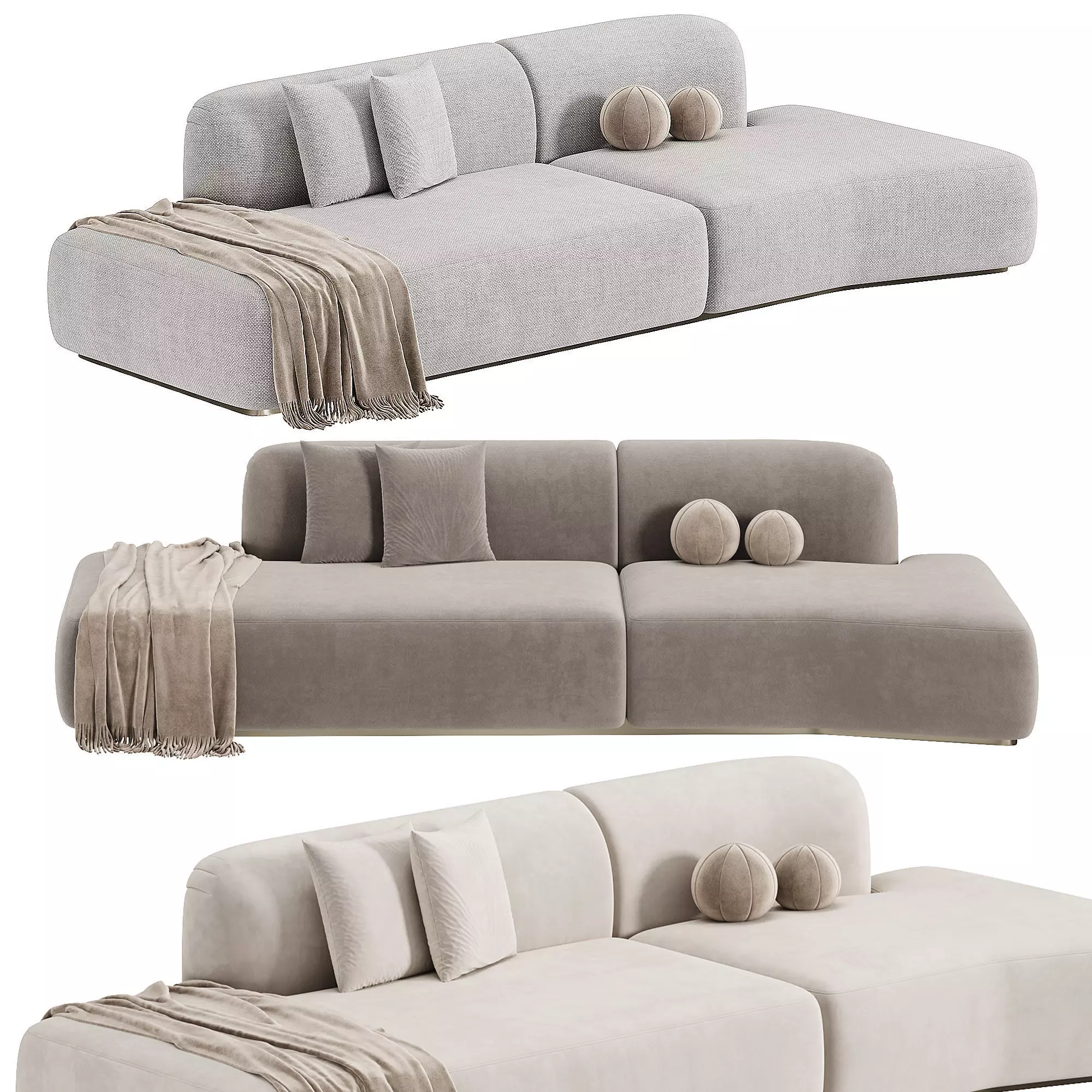 SOFA TARAVAL 3D model_0