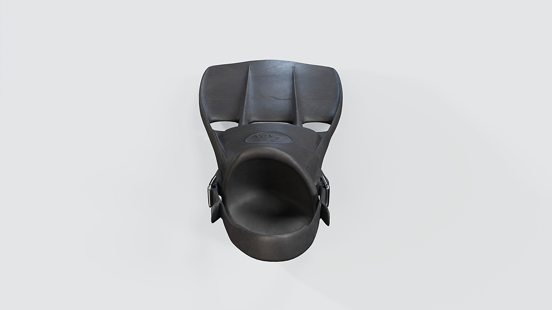 Scuba Fins Low-poly 3D model_11