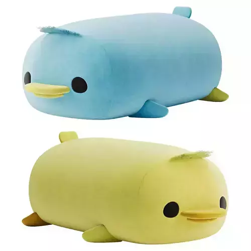 Jumbo Squishy Duck Plush 3D model