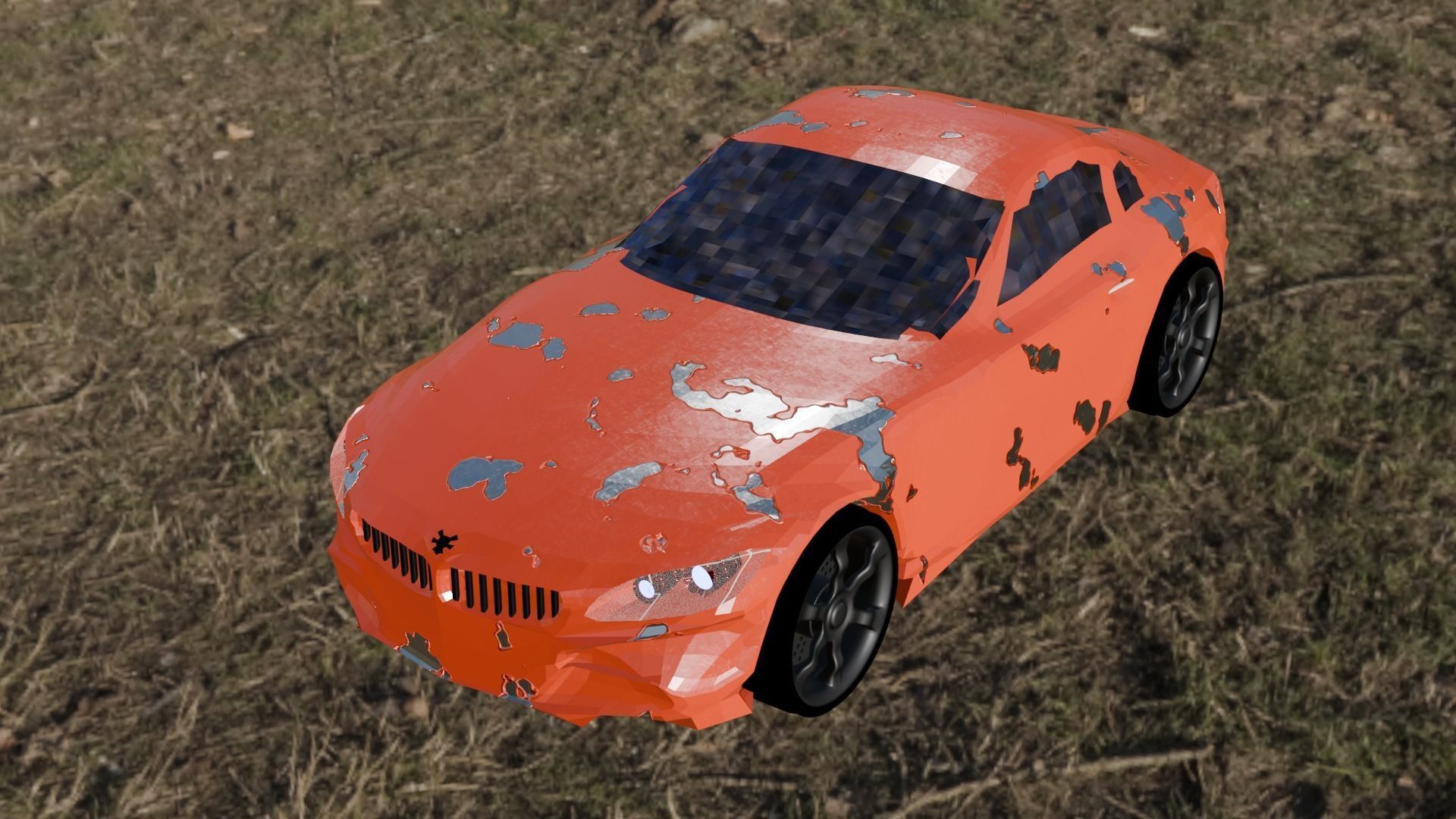 BMB car 3D model | CGTrader