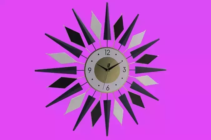 Modern Analog Wall Clock