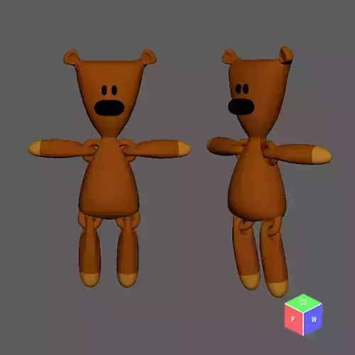 ARTICULATED MR BEAN TEDDY