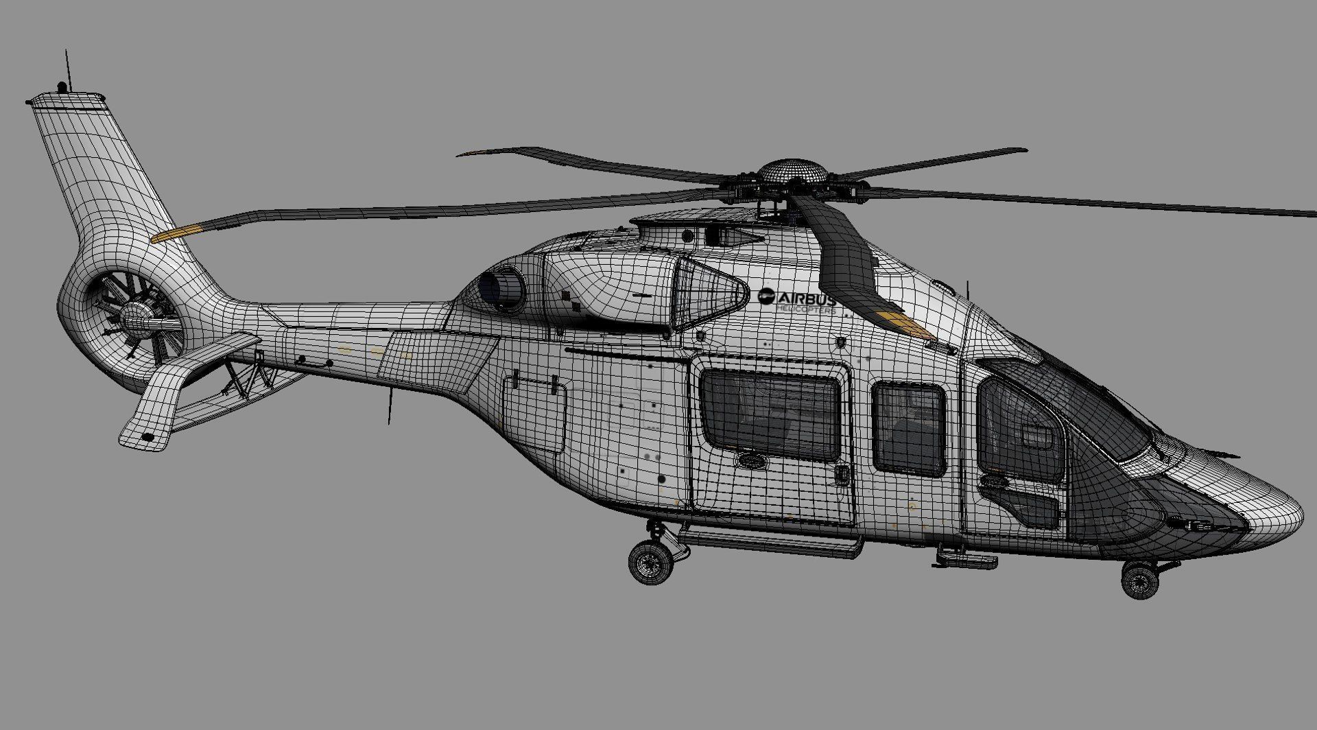 Airbus Helicopter H160 3D model_23