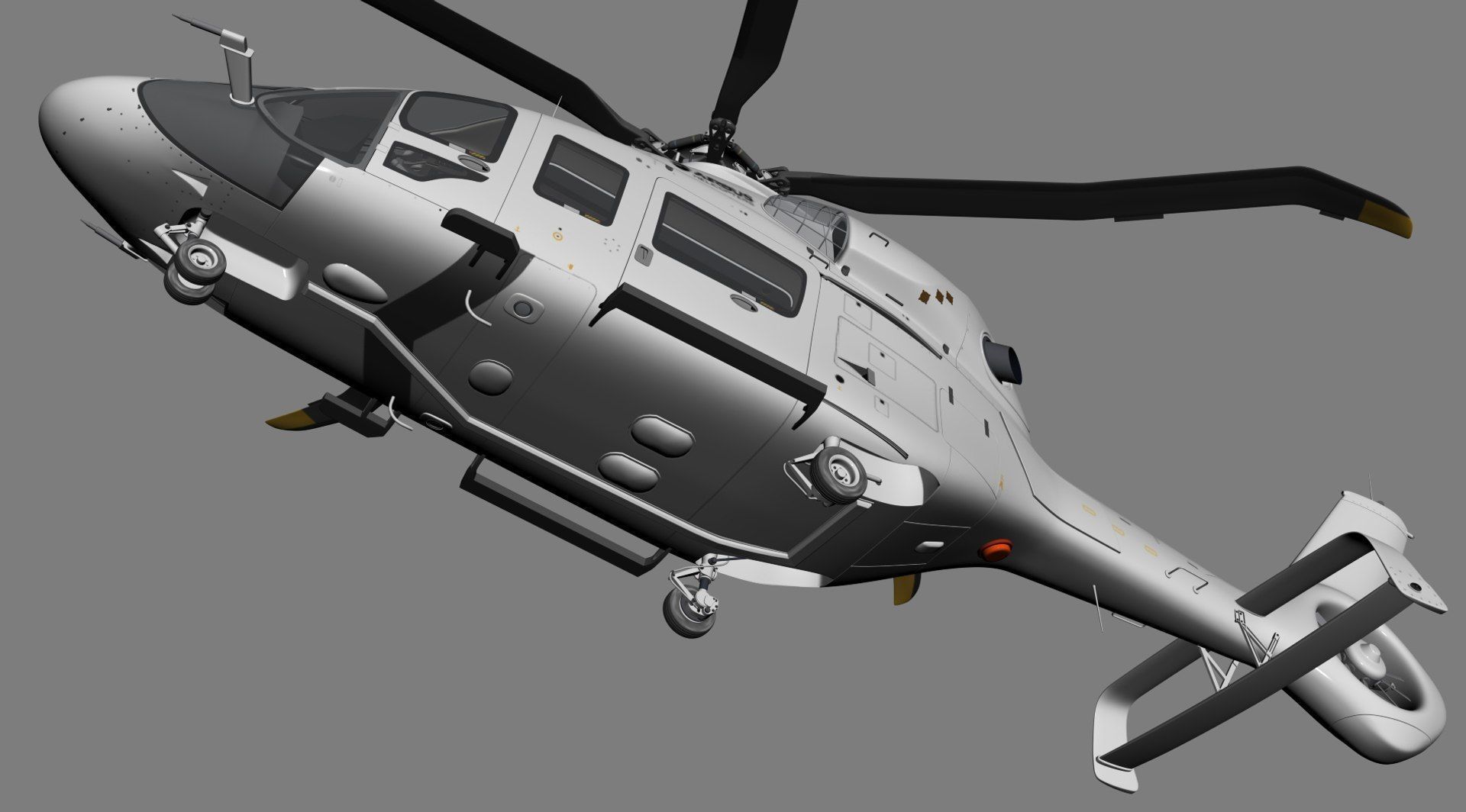 Airbus Helicopter H160 3D model_27