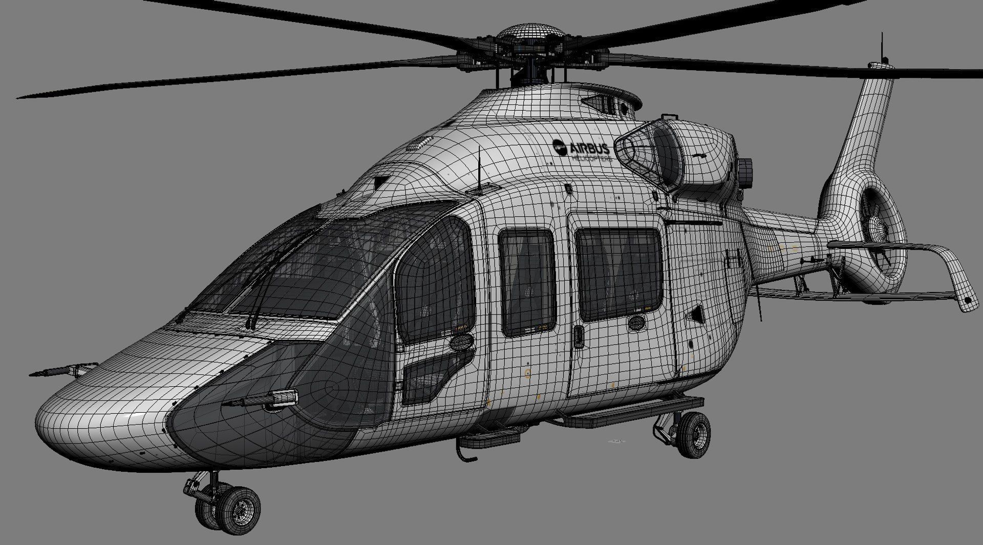Airbus Helicopter H160 3D model_26