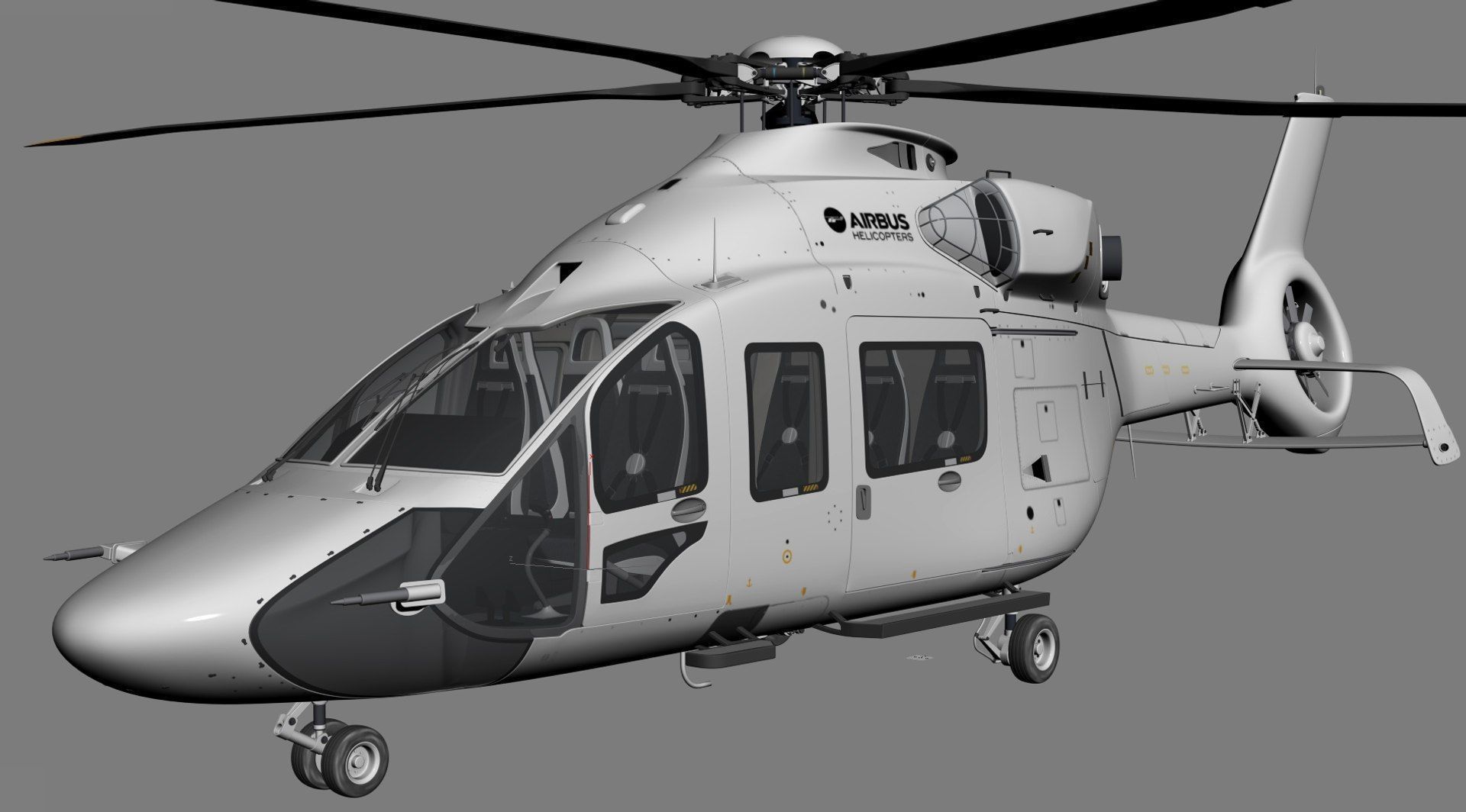 Airbus Helicopter H160 3D model_25