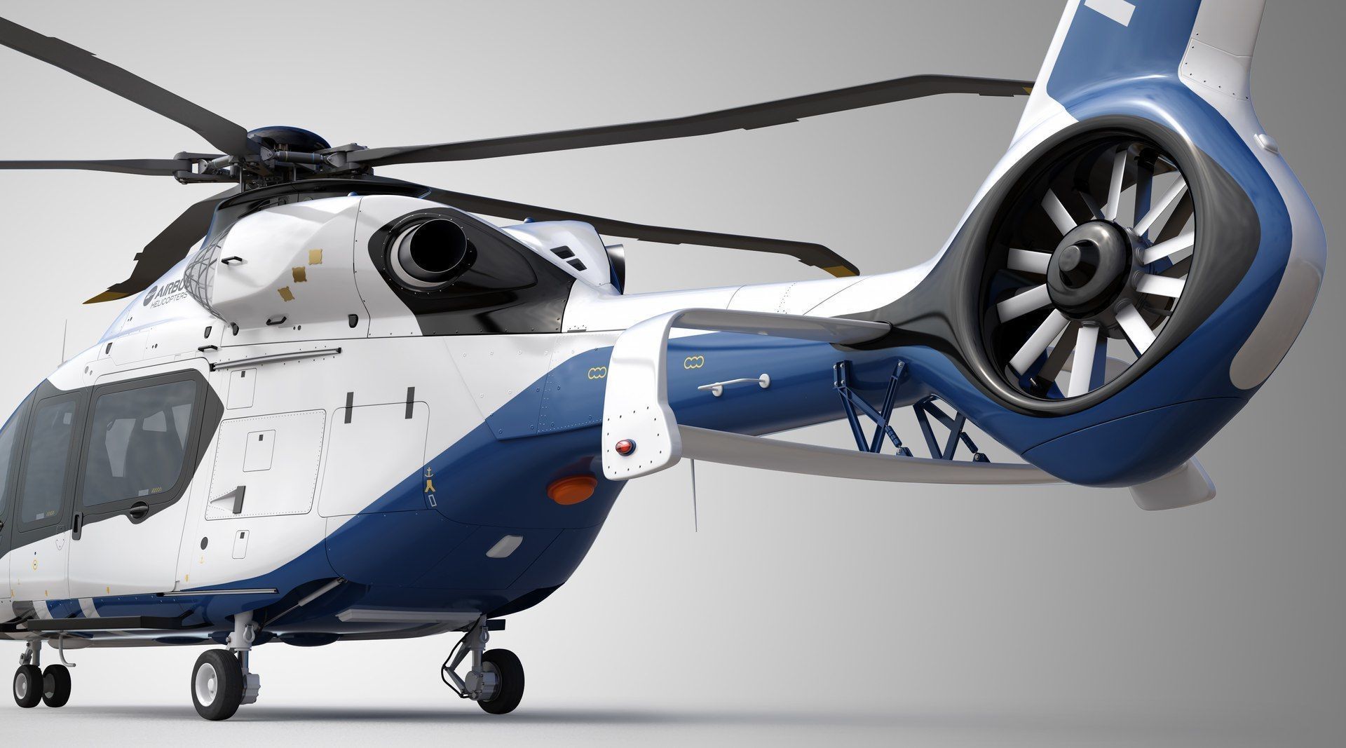 Airbus Helicopter H160 3D model_7