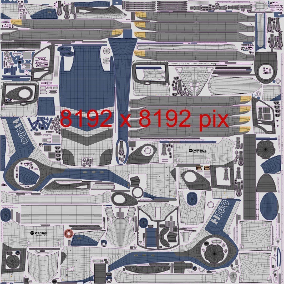 Airbus Helicopter H160 3D model_29