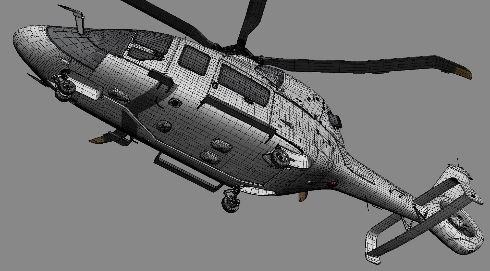 Airbus Helicopter H160 3D model_28