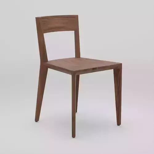 Wooden Dining Chair 3D Model Artisan Hanny Chair