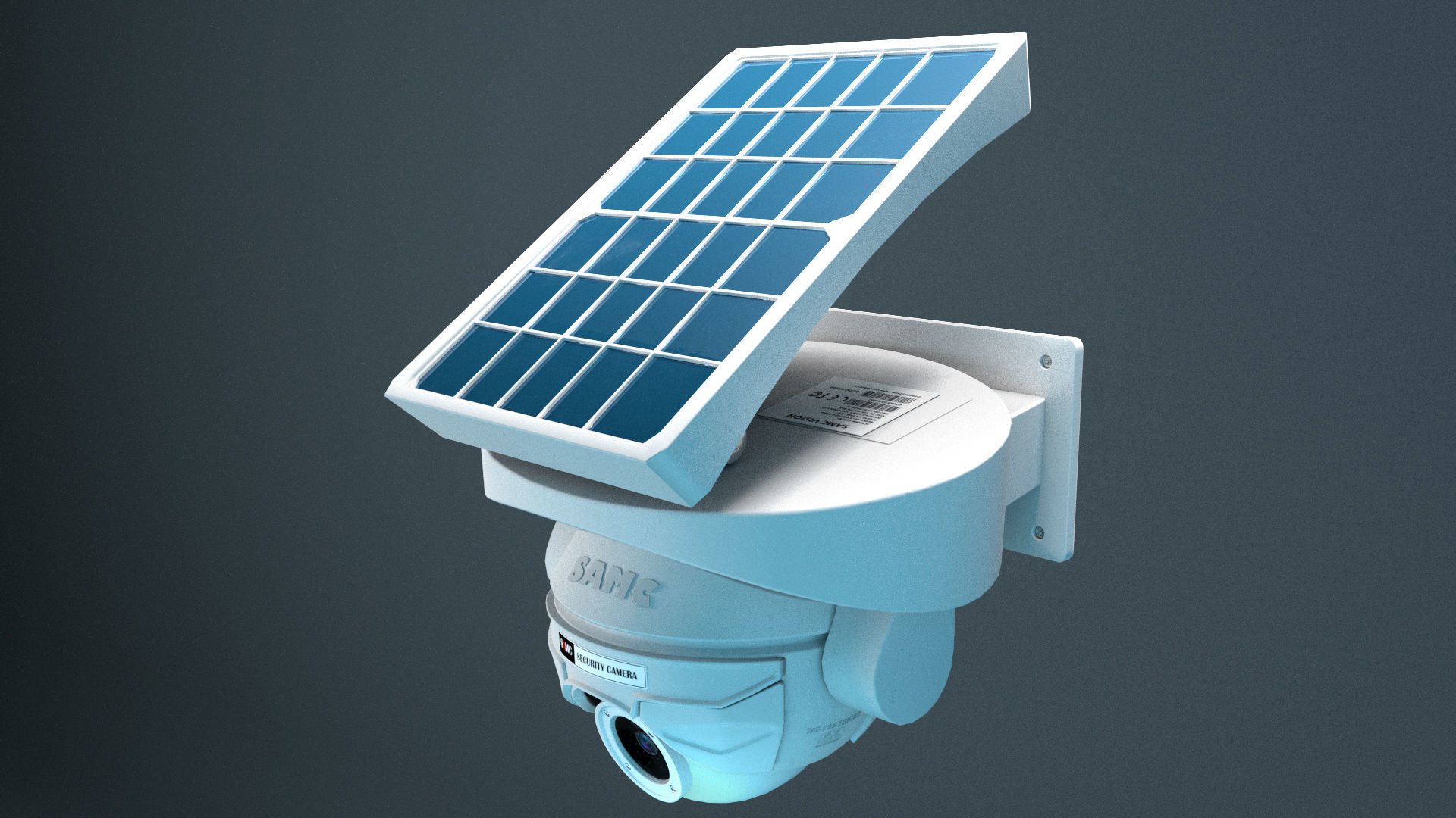 camera 03 Low-poly 3D model_1