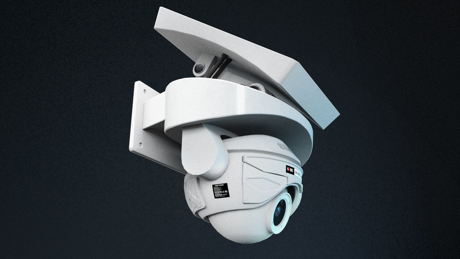 camera 03 Low-poly 3D model_4