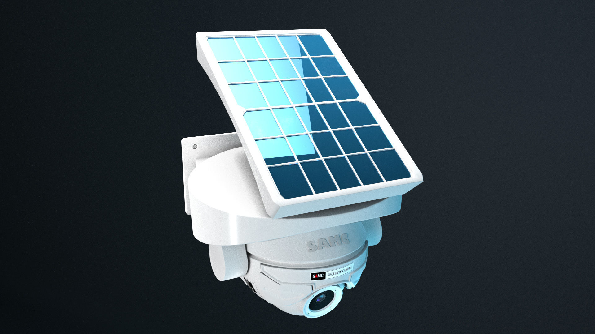 camera 03 Low-poly 3D model_2